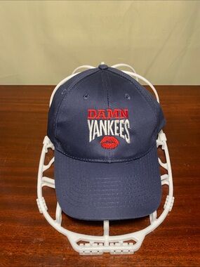 Vintage Toopers Navy 'Damn Yankees' Embroidered Baseball Cap Strapback Cap O/S